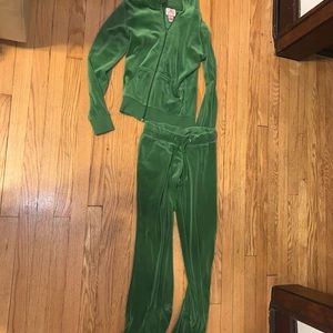 Velour Track Suit